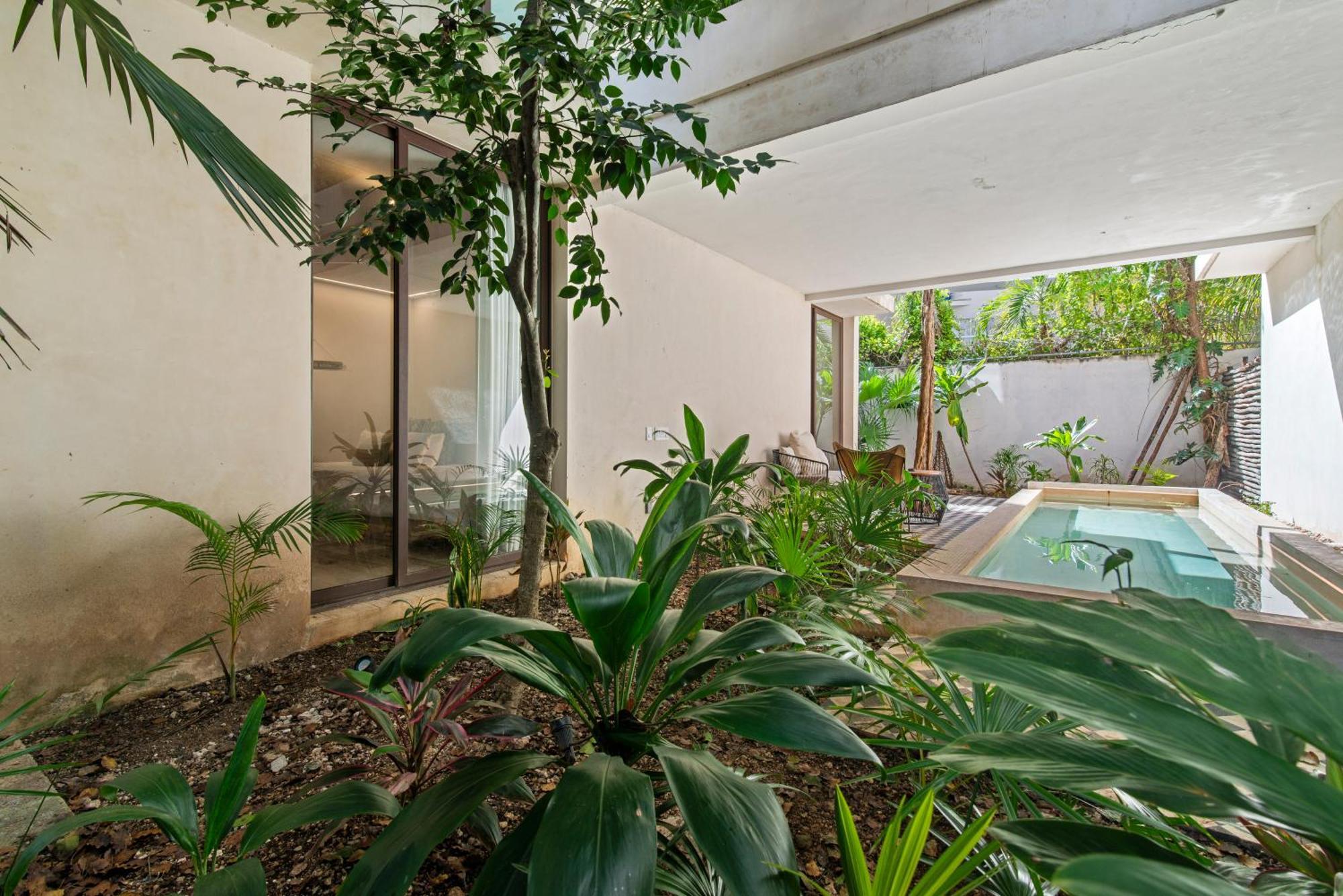 102-104 Amazing Private Pool And Fully Equipped Apartment Тулум Екстер'єр фото